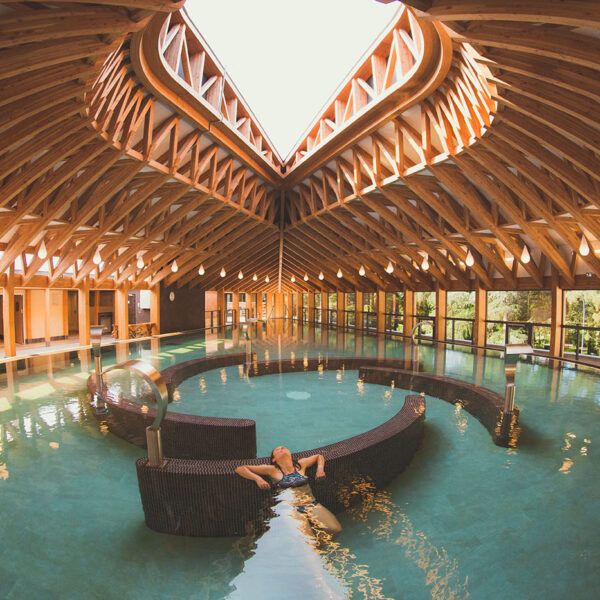 The thermal baths of Vals les Bains